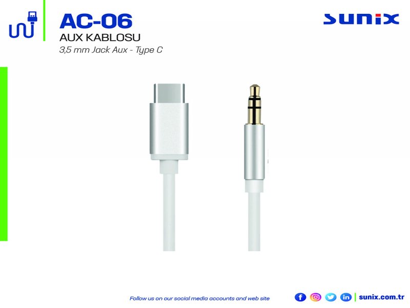 AC-06 Type-C to Aux